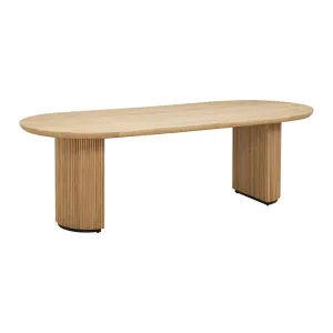 Richmond Interiors Belfort Dining Table – Natural Oak – 280cm