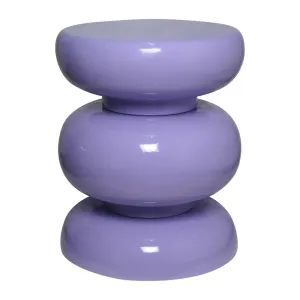 Richmond Interiors Jari Side Table – Purple