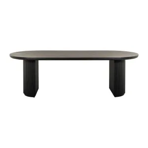 Richmond Interiors Kingston Dining Table – 240cm – Dark Coffee