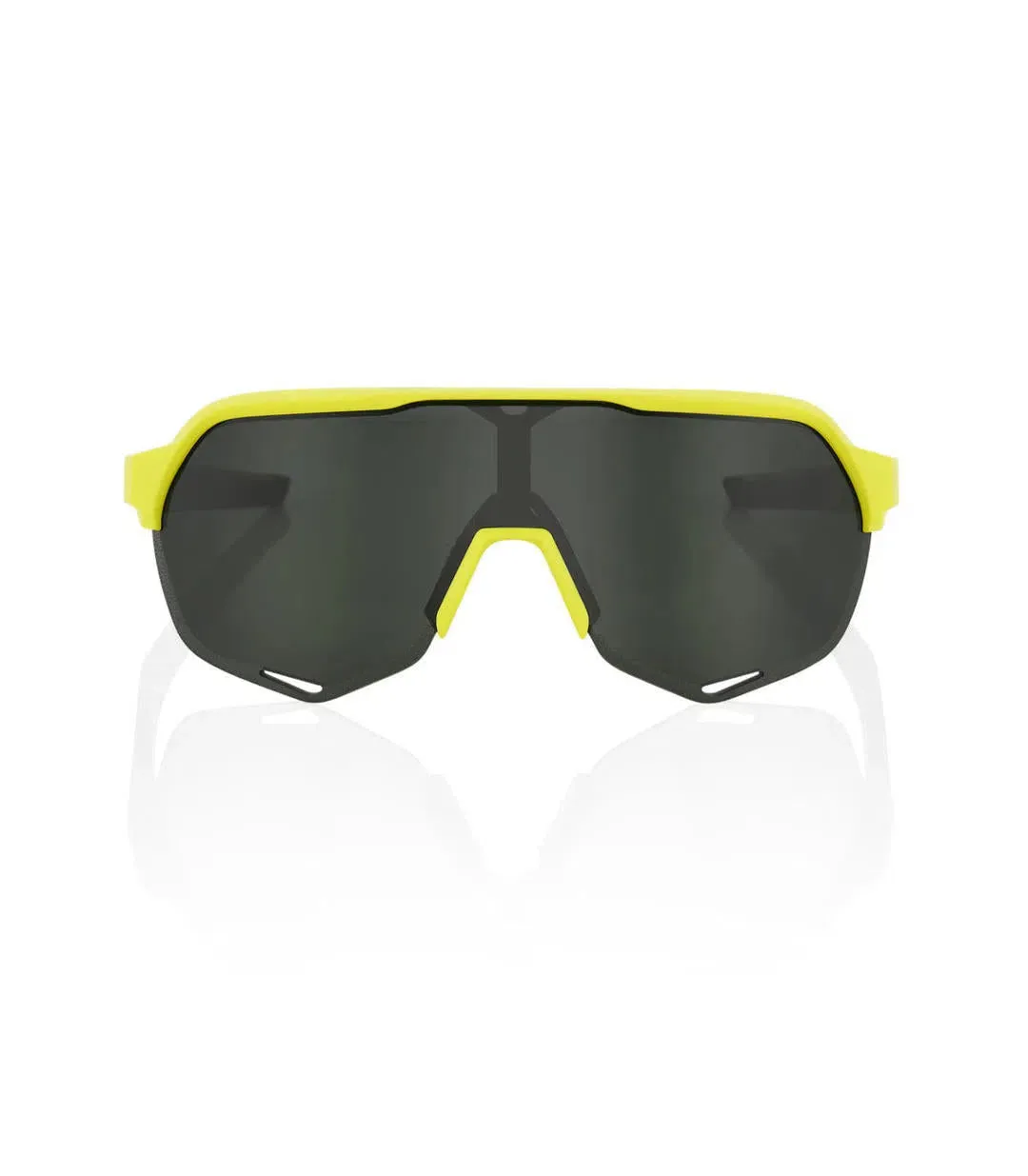 RIDE 100% Eyewear S2 - Soft Tact Banana/Grey Green Lens