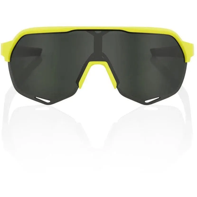 RIDE 100% Eyewear S2 - Soft Tact Banana/Grey Green Lens