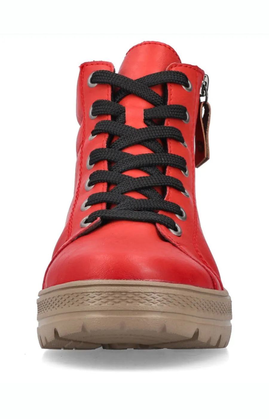 Rieker Ankle Boots in Red