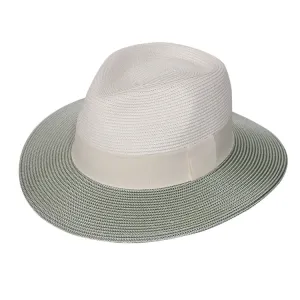 Rigon Margot Short Brim Fedora - Sage