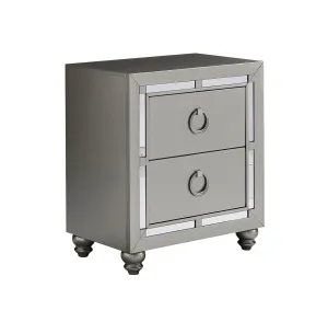 Riley Nightstand - Compact Bedside Table