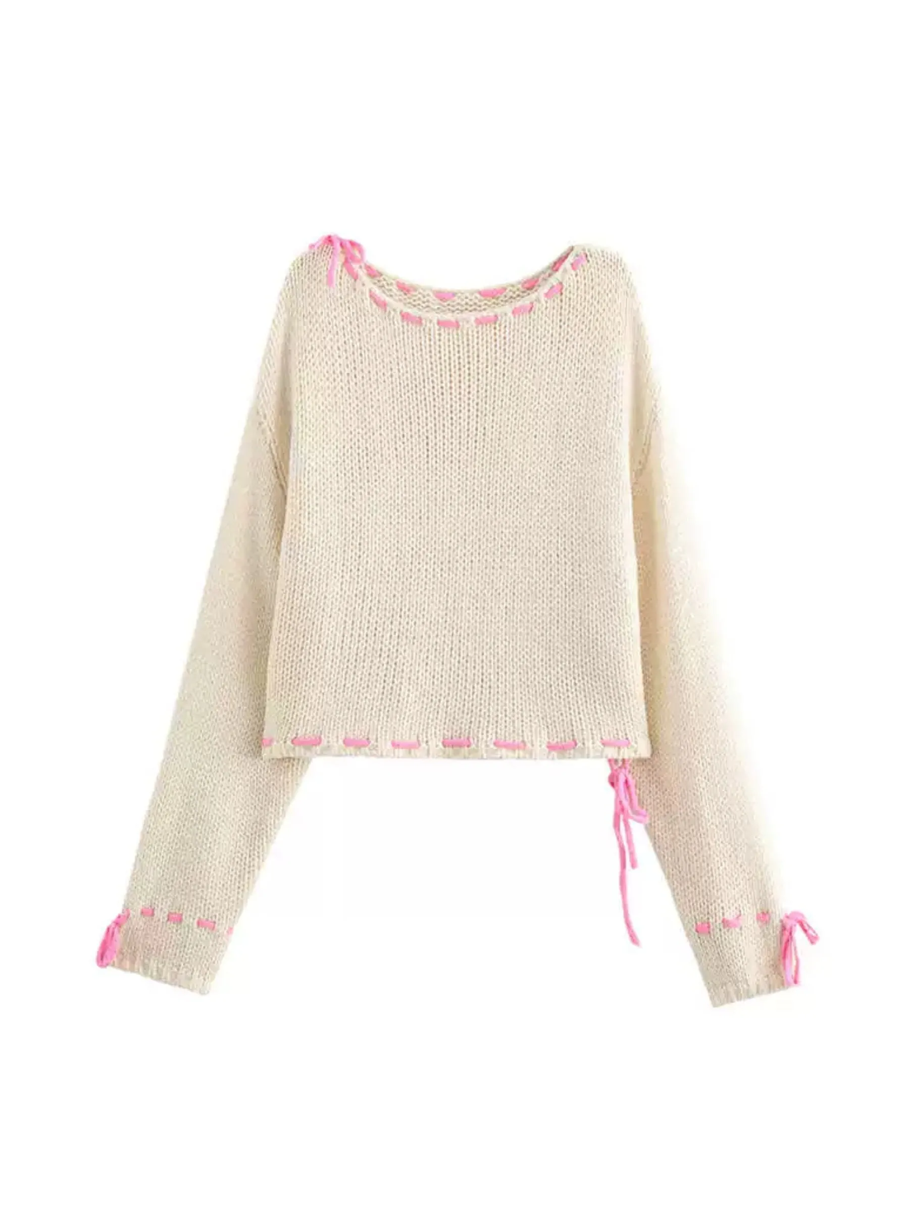 Rima Ribbon Knit Sweater