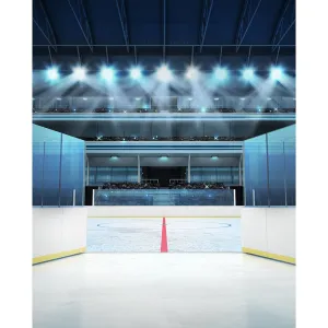 Rink Entrance Printed Backdrop