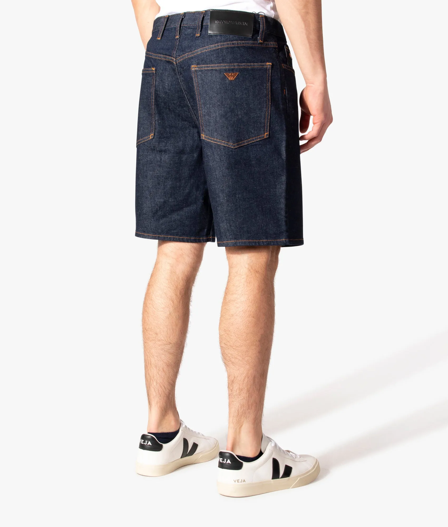 Rinse Denim Bermuda Shorts