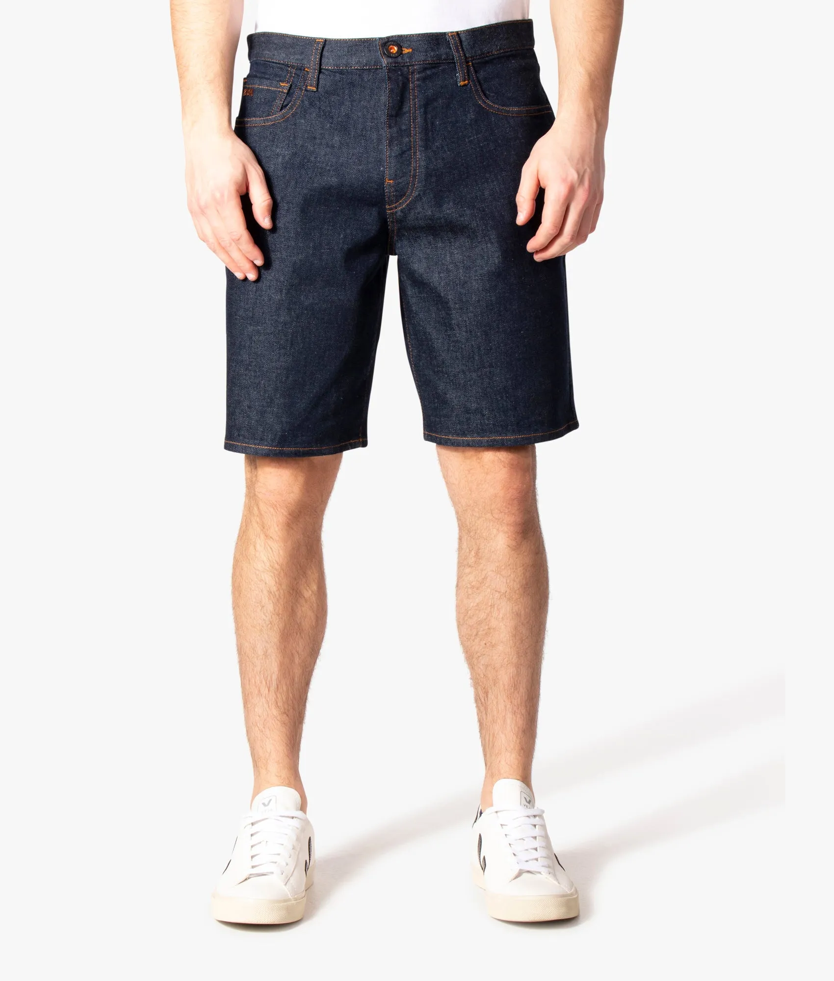 Rinse Denim Bermuda Shorts