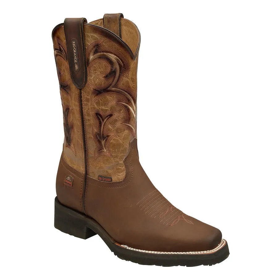 Rio Grande Men's Boston Western Boot- Square Toe