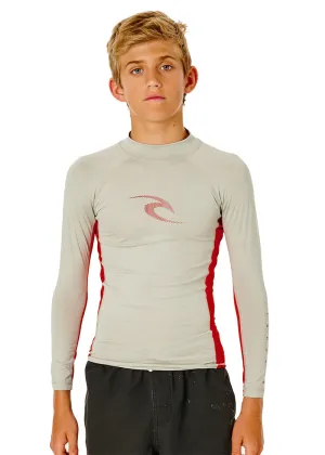 Rip Curl Boys Waves Long Sleeve Rash Guard