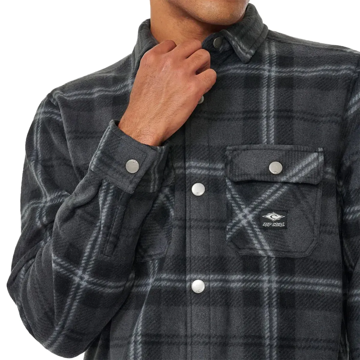 Rip Curl Polar Fleece Party Pack Flannel Shirt