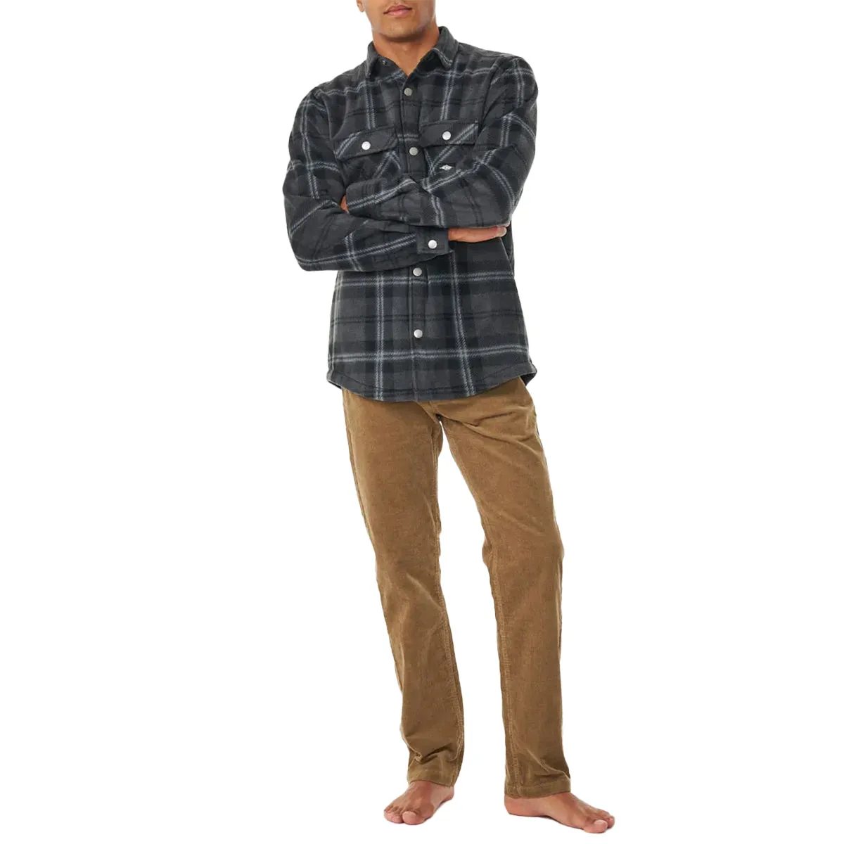 Rip Curl Polar Fleece Party Pack Flannel Shirt