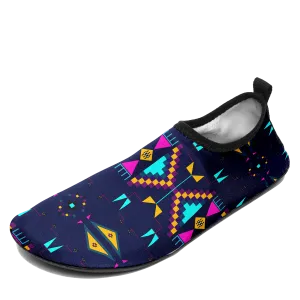 Rite of Passage Prairie Night Kid's Sockamoccs Slip On Shoes