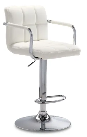 River Bar-Height Stool - White