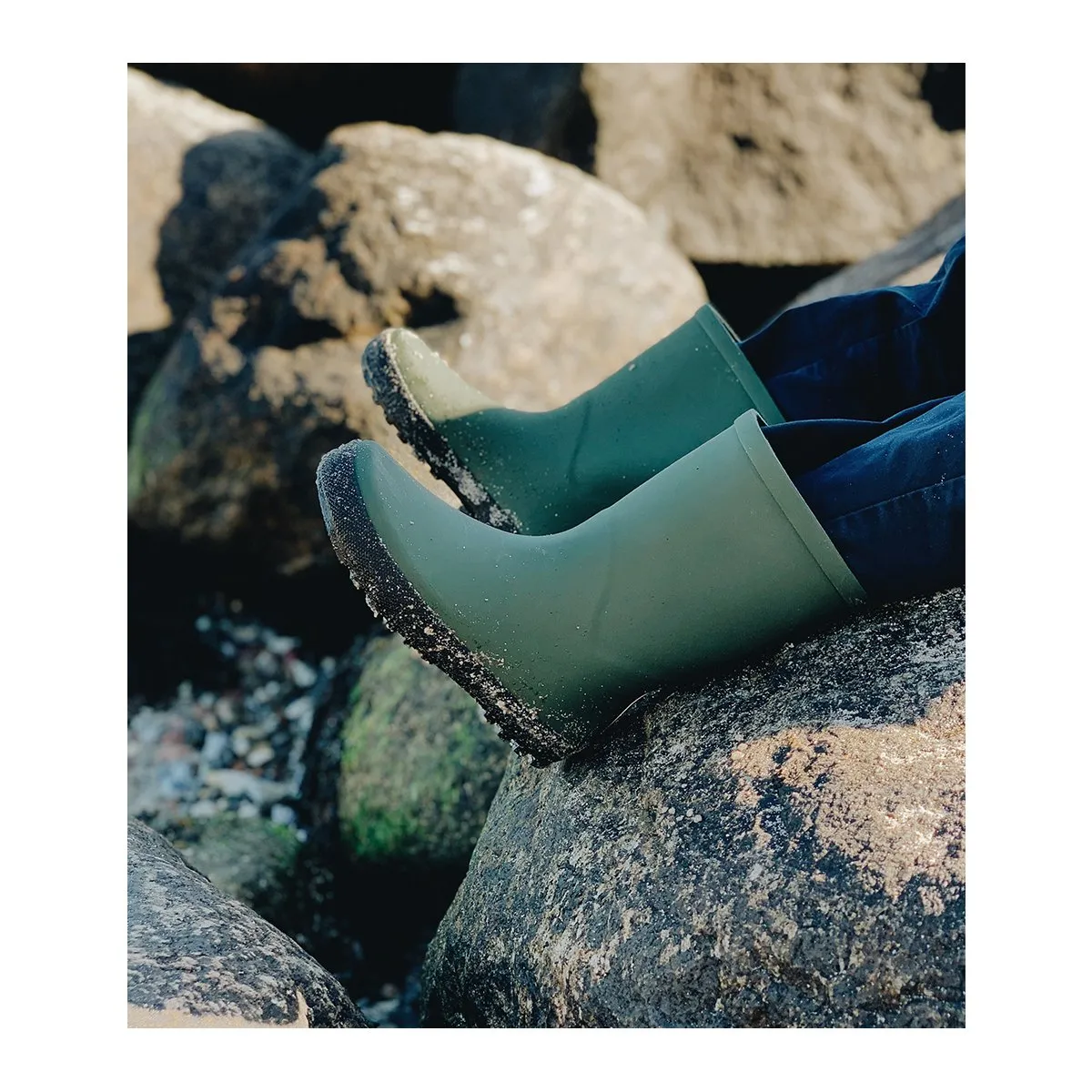 River Rain Boot - Hunter/black mix