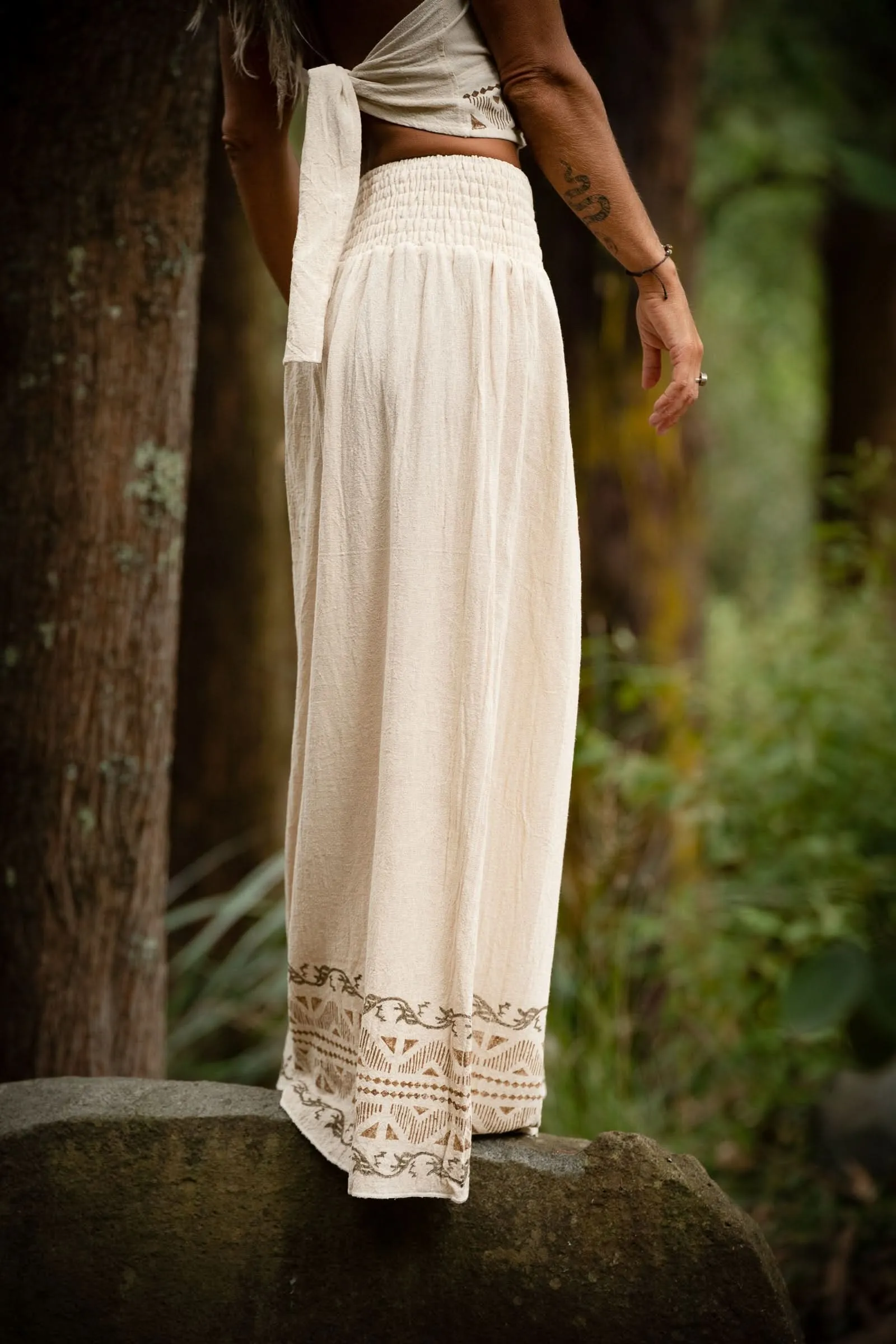 River Wide Pants - Sand