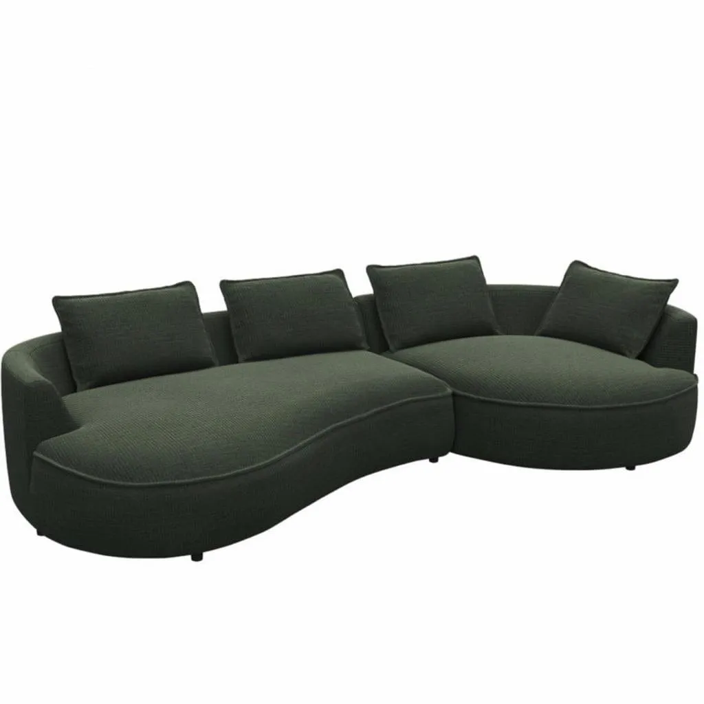 Riveria Sectional Curve Sofa