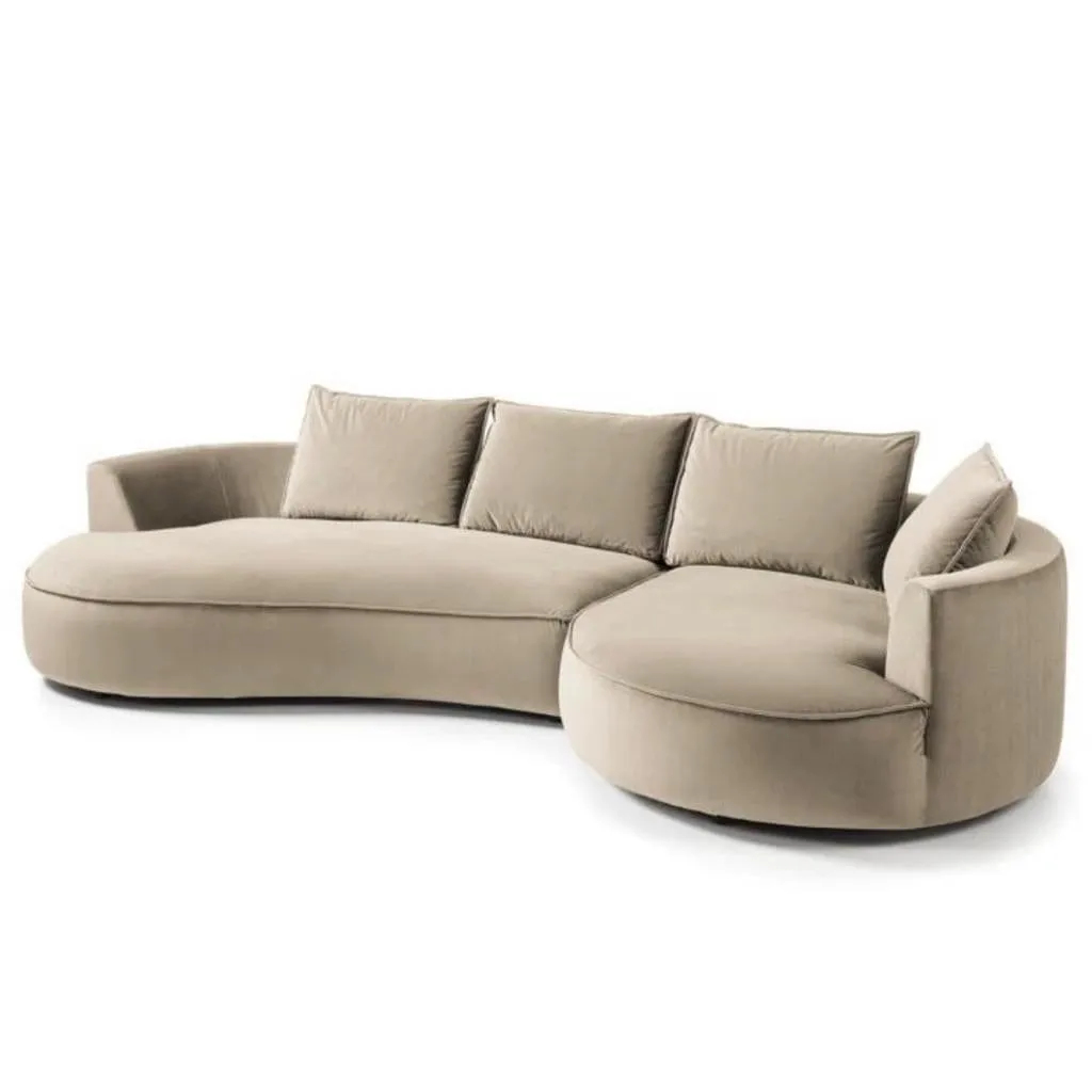 Riveria Sectional Curve Sofa