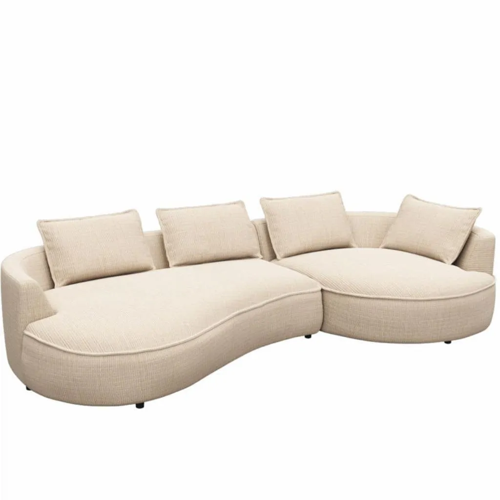 Riveria Sectional Curve Sofa