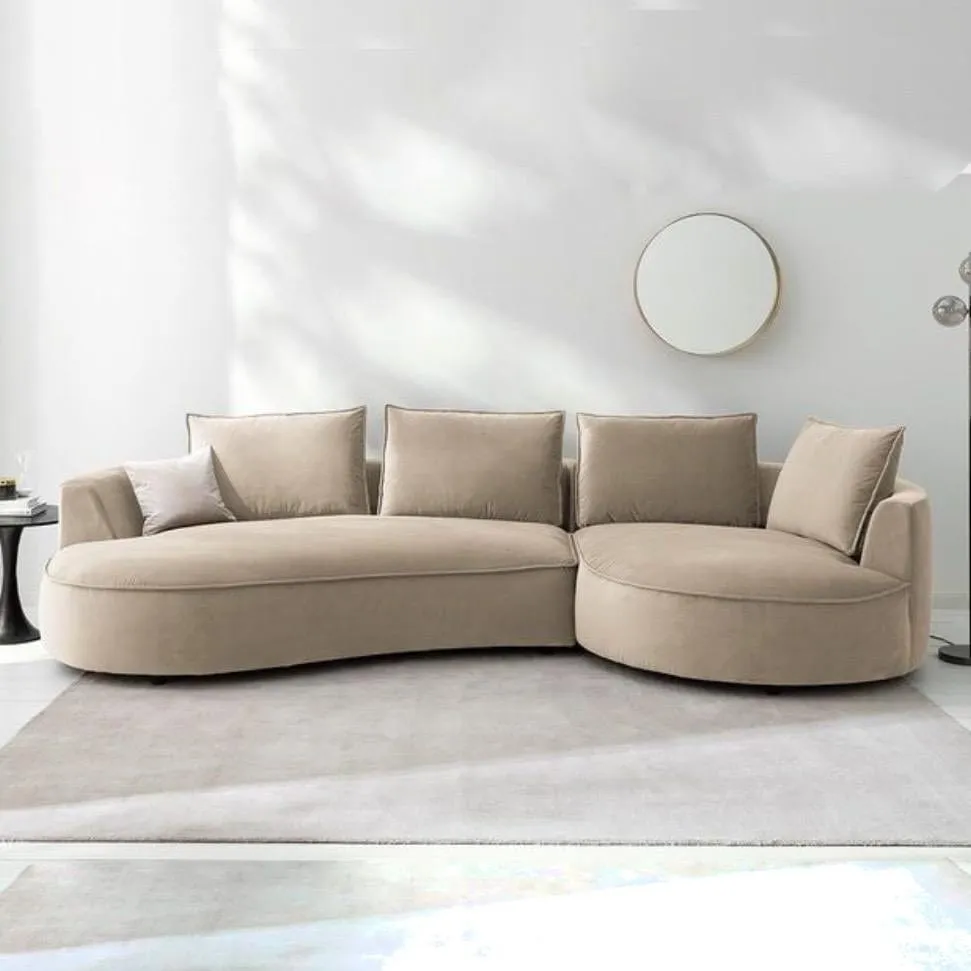 Riveria Sectional Curve Sofa