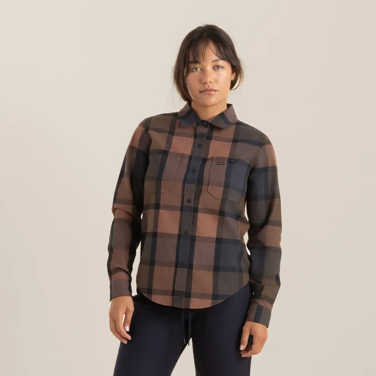 ROARK Alpine Long Sleeve Flannel - SADDLE