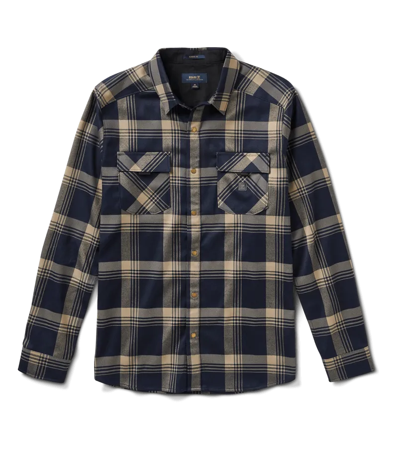 Roark Diablo Flannel - Dark Navy