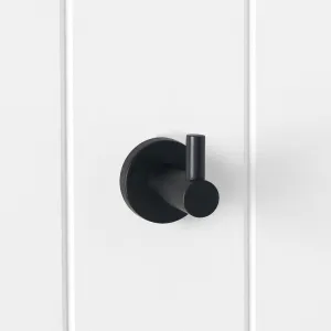 Robe Hook Matte Black