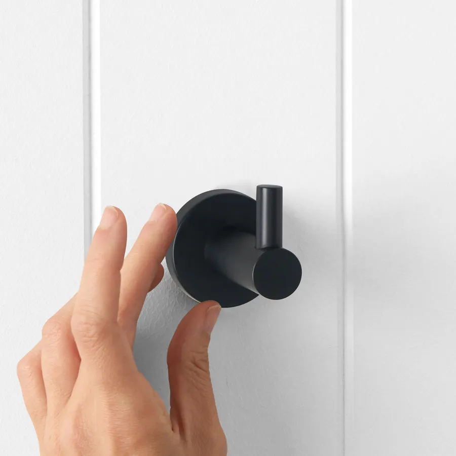 Robe Hook Matte Black