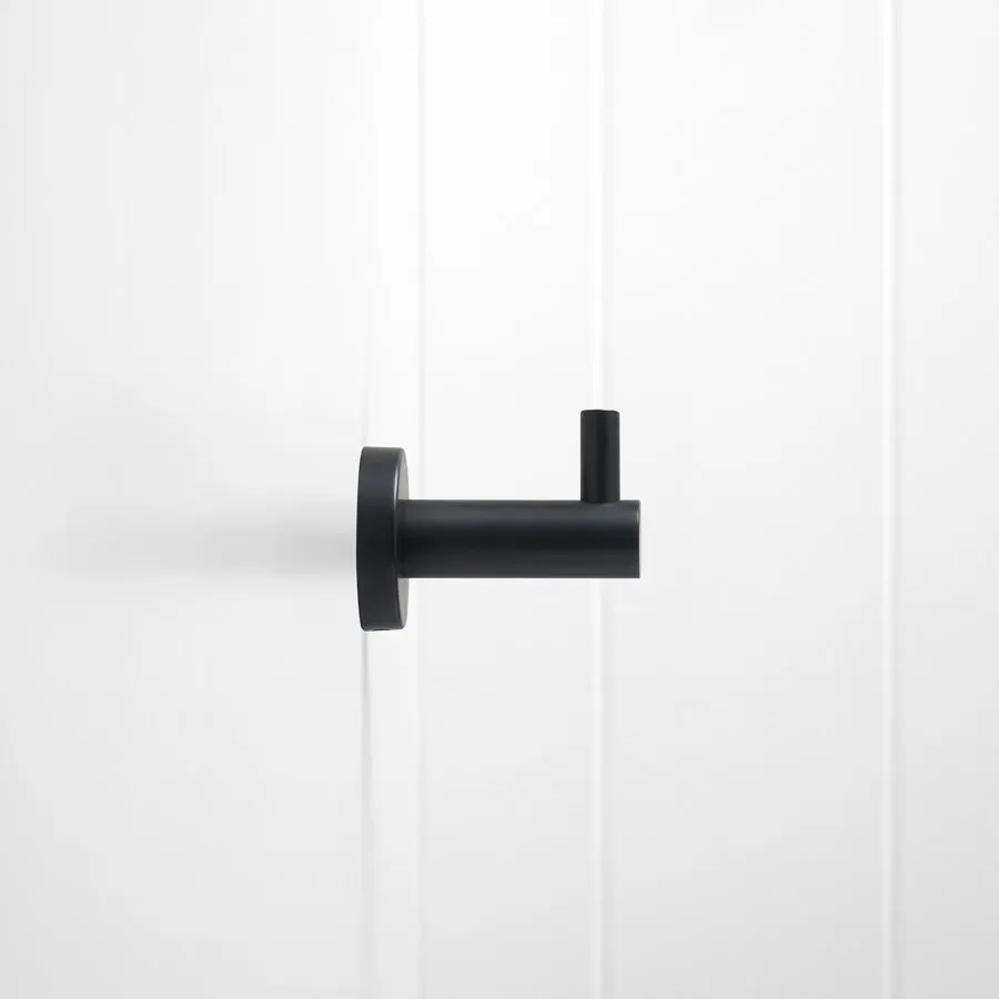 Robe Hook Matte Black