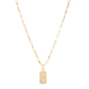 Roberto Coin 18k Yellow Gold Venetian Princess Diamond Necklace