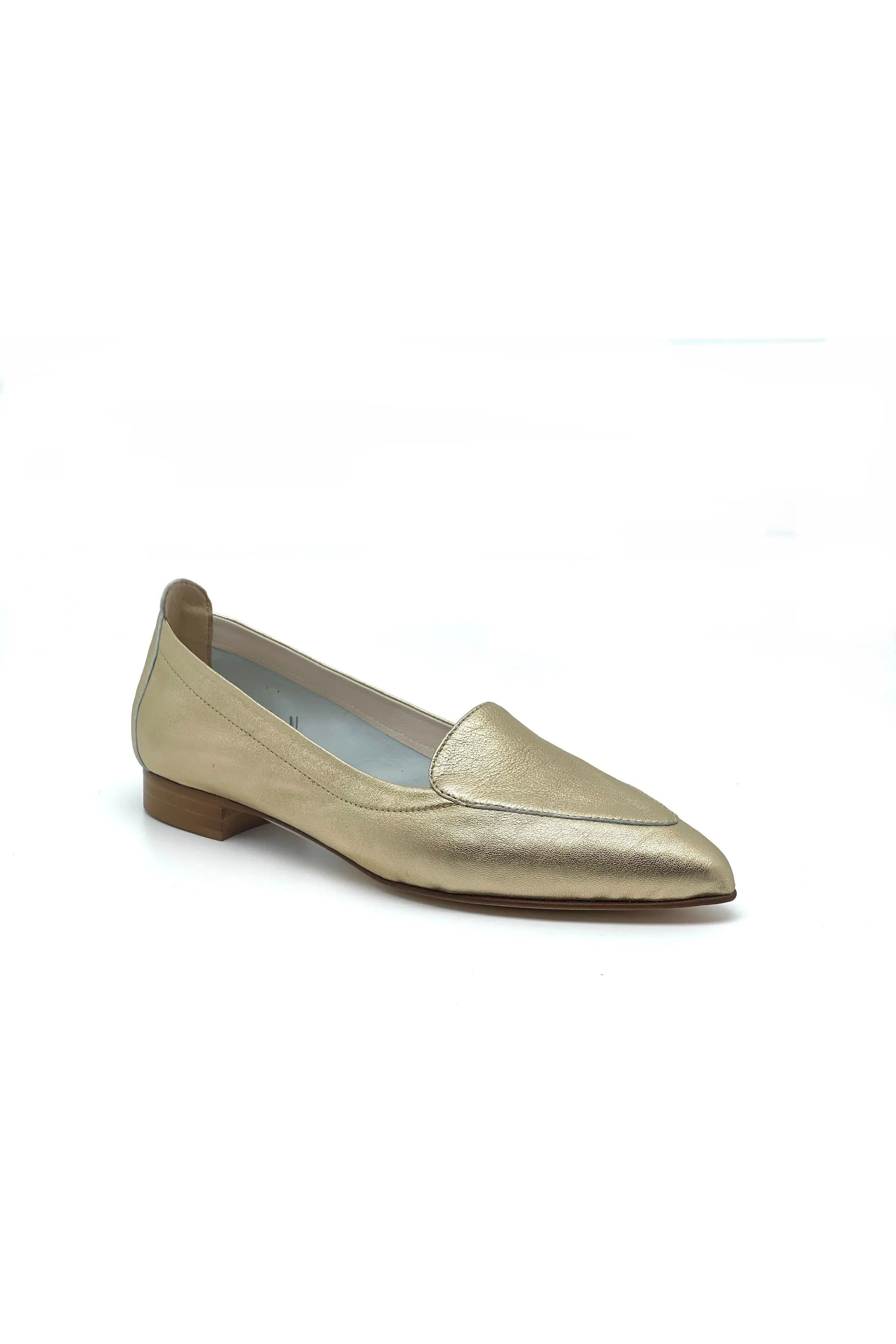 Robertson Madison Annamarie 1270 Pointy Loafer | Safran Platino