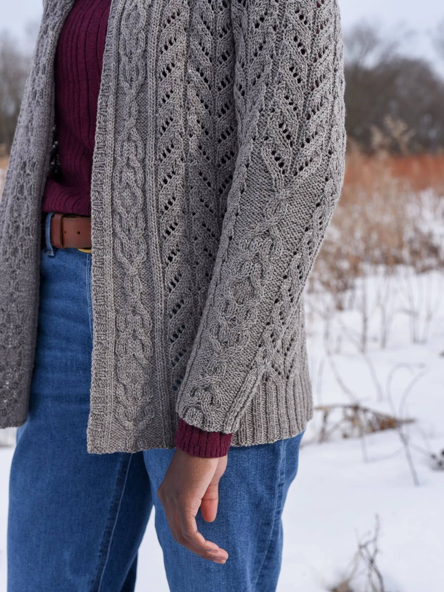 Robin's Nest Cardigan <br/><small>knitting pattern</small>