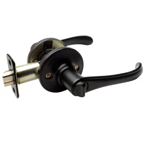 Rochester Privacy Door Lever, Matte Black