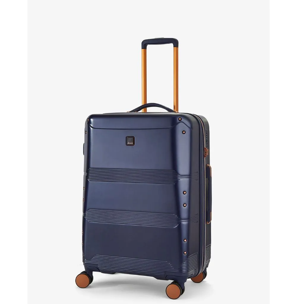 Rock Mayfair 3 Piece Hardsided Exp Luggage - Navy