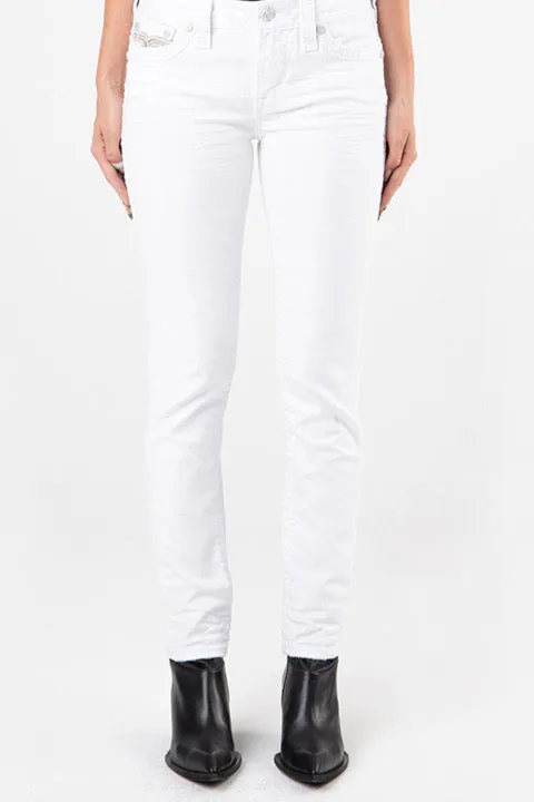 Rock Revival RAANAN White Skinny Jean