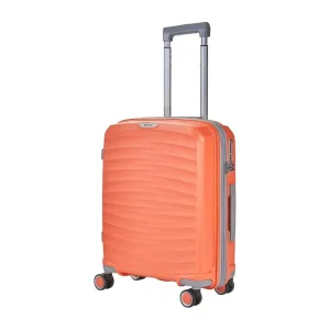 Rock Sunwave 54cm Carry On Hardsided Luggage - Peach