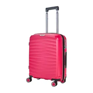 Rock Sunwave 54cm Carry On Hardsided Luggage - Pink