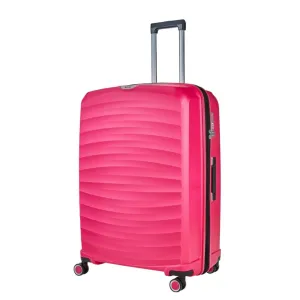 Rock Sunwave 79cm Large Expander Hardsided Luggage - Pink