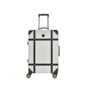 Rock Vintage 67cm Medium Hardsided Luggage - Cream