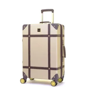 Rock Vintage 67cm Medium Hardsided Luggage - Gold