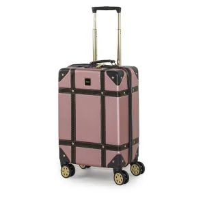 Rock Vintage Spinner Cabin Case 54cm - Rose Pink