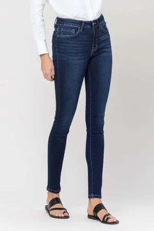 Rockford Mid Rise Ankle Skinny Denim