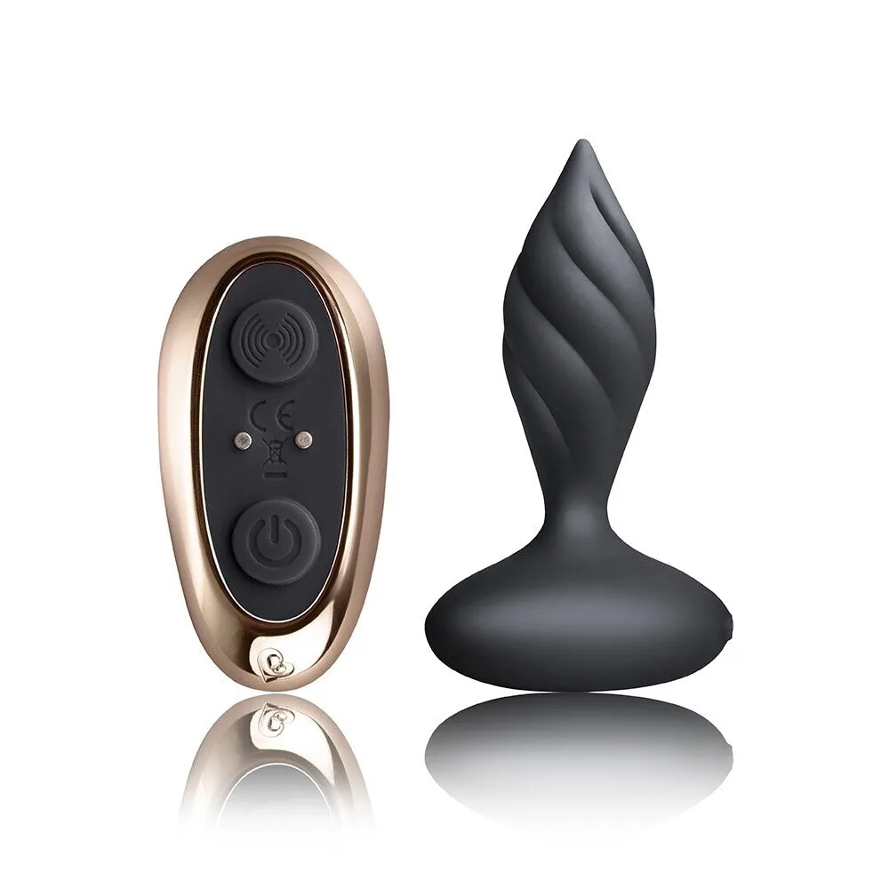 Rocks Off Petite Sensations Desire Butt Plug Black