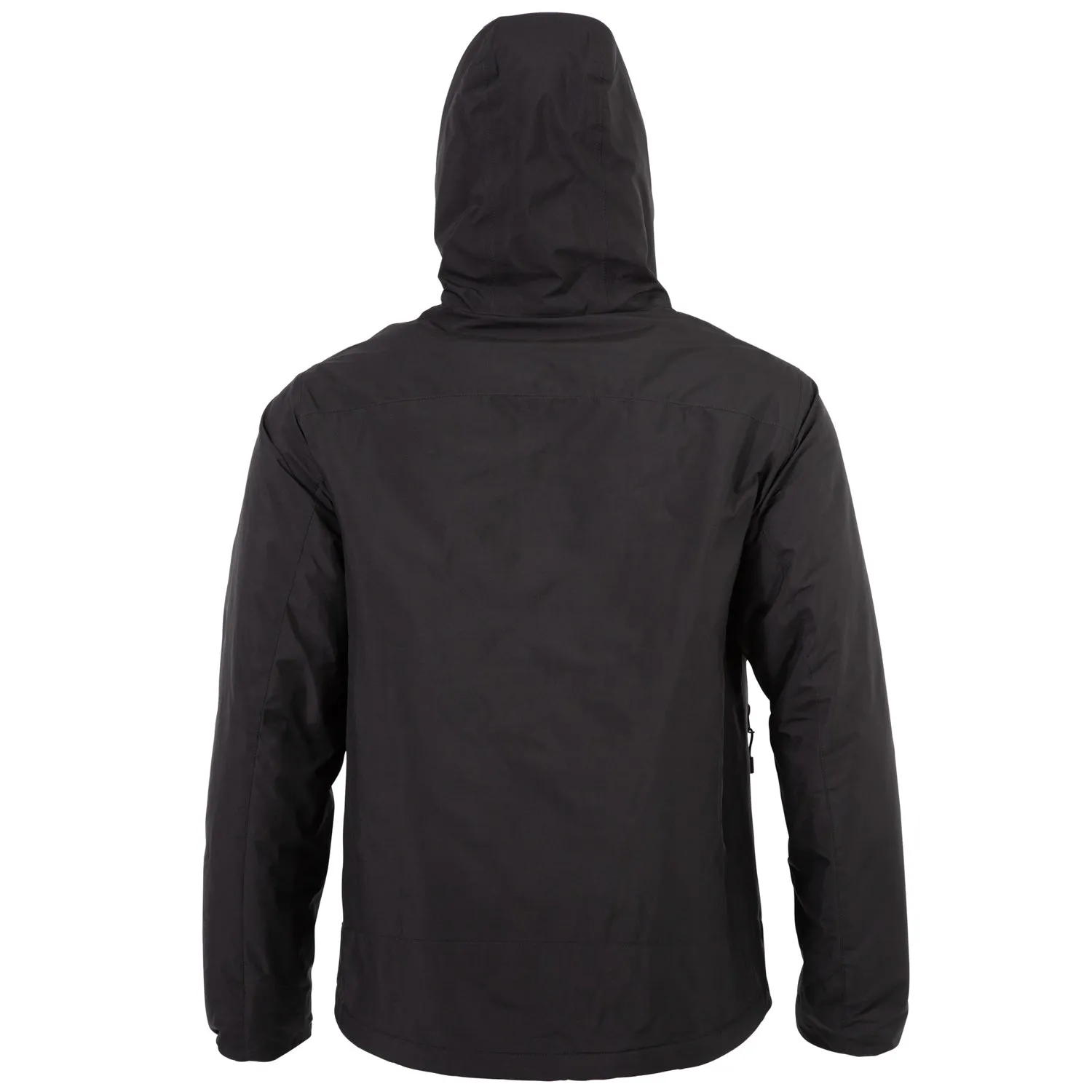 Rocky Mens Rugged 80G Hooded Black Polyester Insulated Jacket