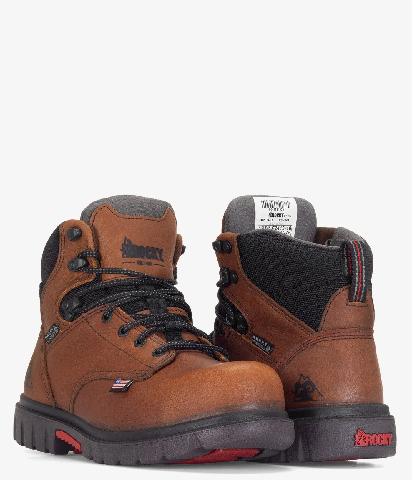 Rocky WorkSmart Composite Toe Waterproof Work Boot - Men