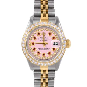 Rolex Datejust 26mm | 6917-TT-PNK-STRR-BDS-JBL