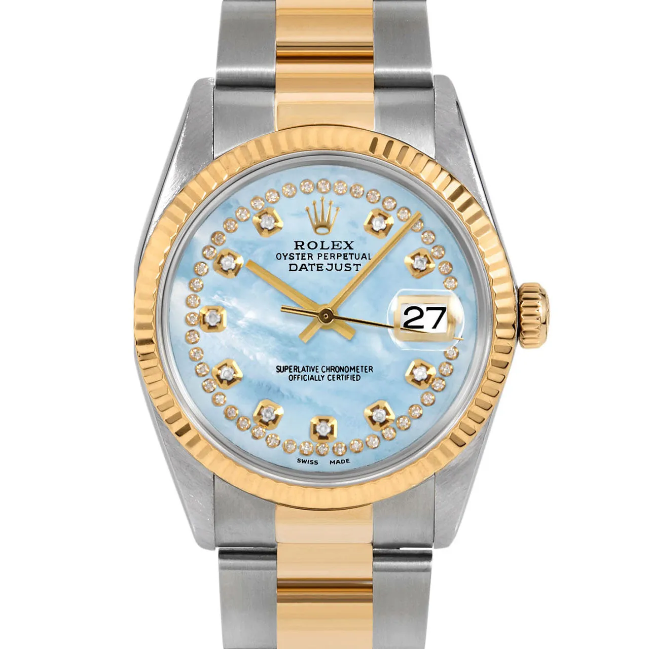 Rolex Datejust 36mm | 16233-LBMOP-STRD-FLT-OYS