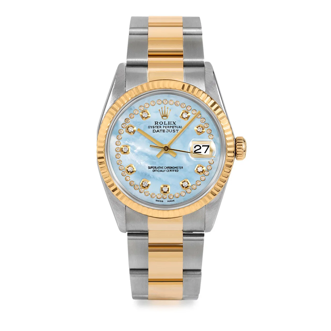 Rolex Datejust 36mm | 16233-LBMOP-STRD-FLT-OYS