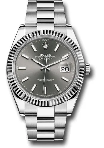 Rolex - Datejust II 41mm - Stainless Steel - Fluted Bezel - Oyster Bracelet