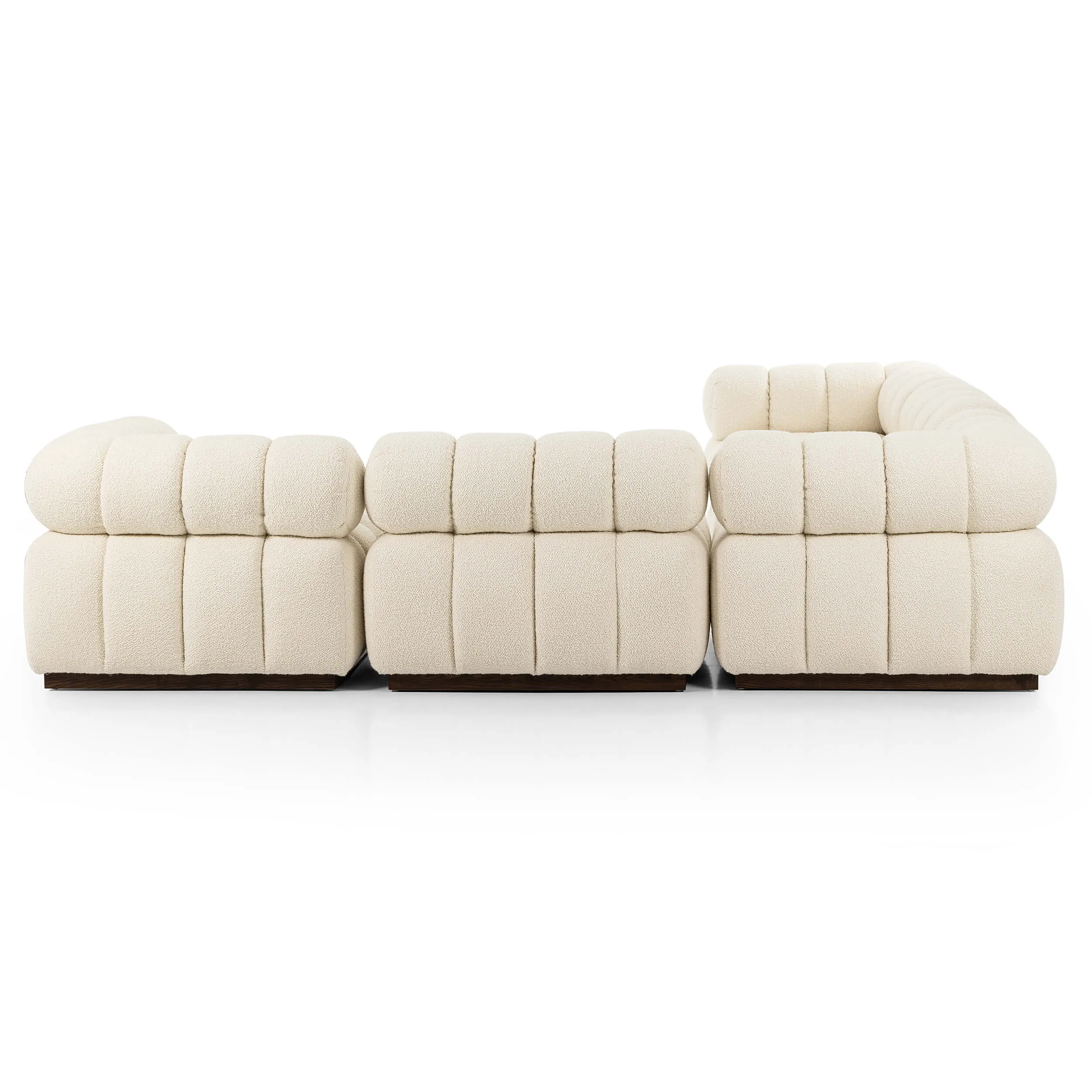 Roma 5-Piece Sectional, Durham Cream